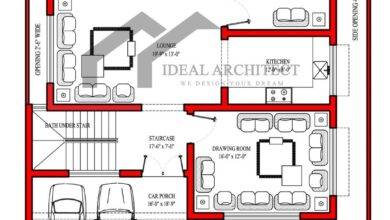 10 Marla House Plan | 40x60 House Plan