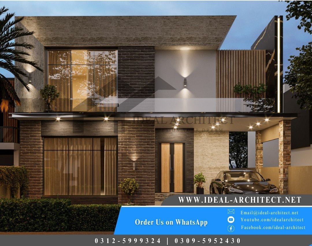 House Design in Pakistan 10 Marla | House Front Design
