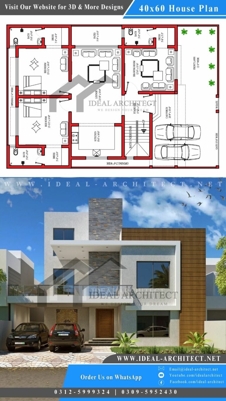 10 Marla House Design | Design 10 Marla House
