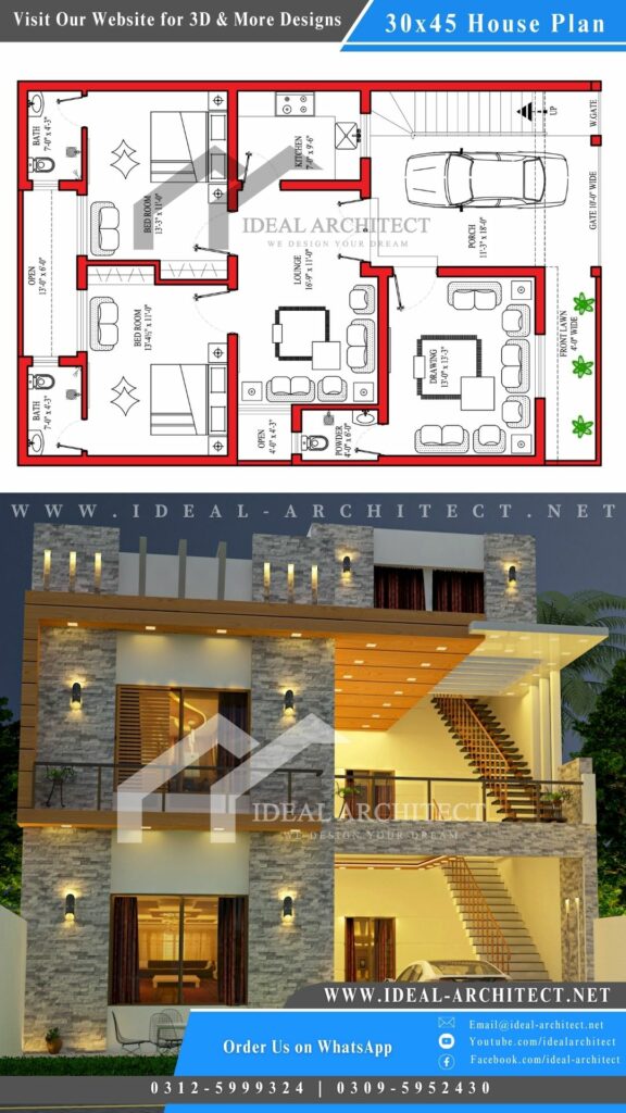 5 Marla House Plans