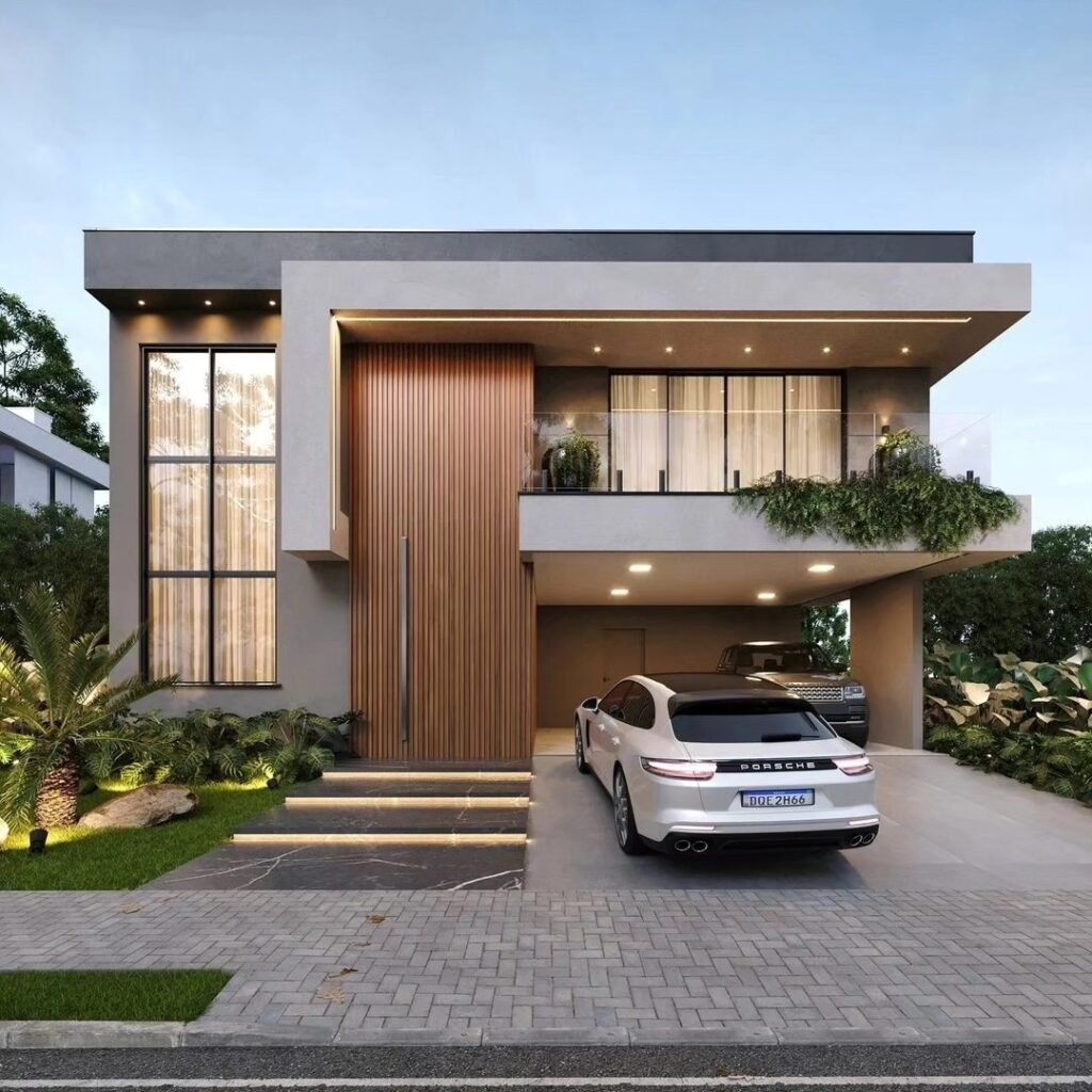 Modern House Entrance Designs Exterior