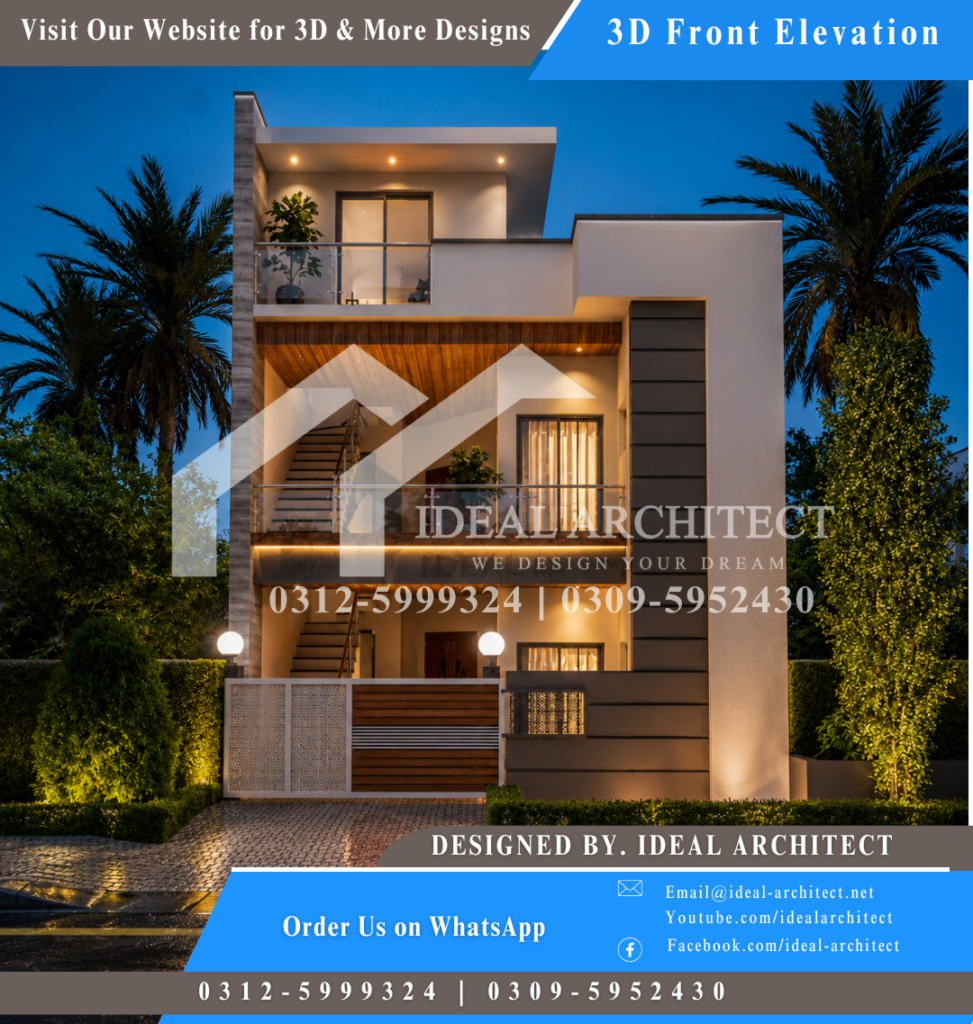 5 Marla House Design | 5 Marla Double Story House Design 