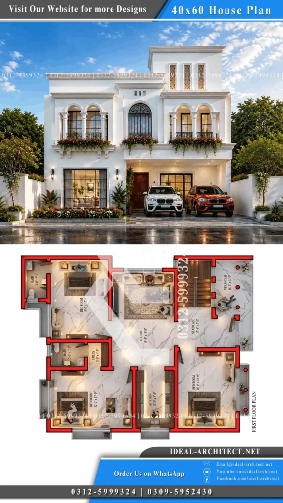 10 marla spanish house design pakistan mediterranean front elevation with arches