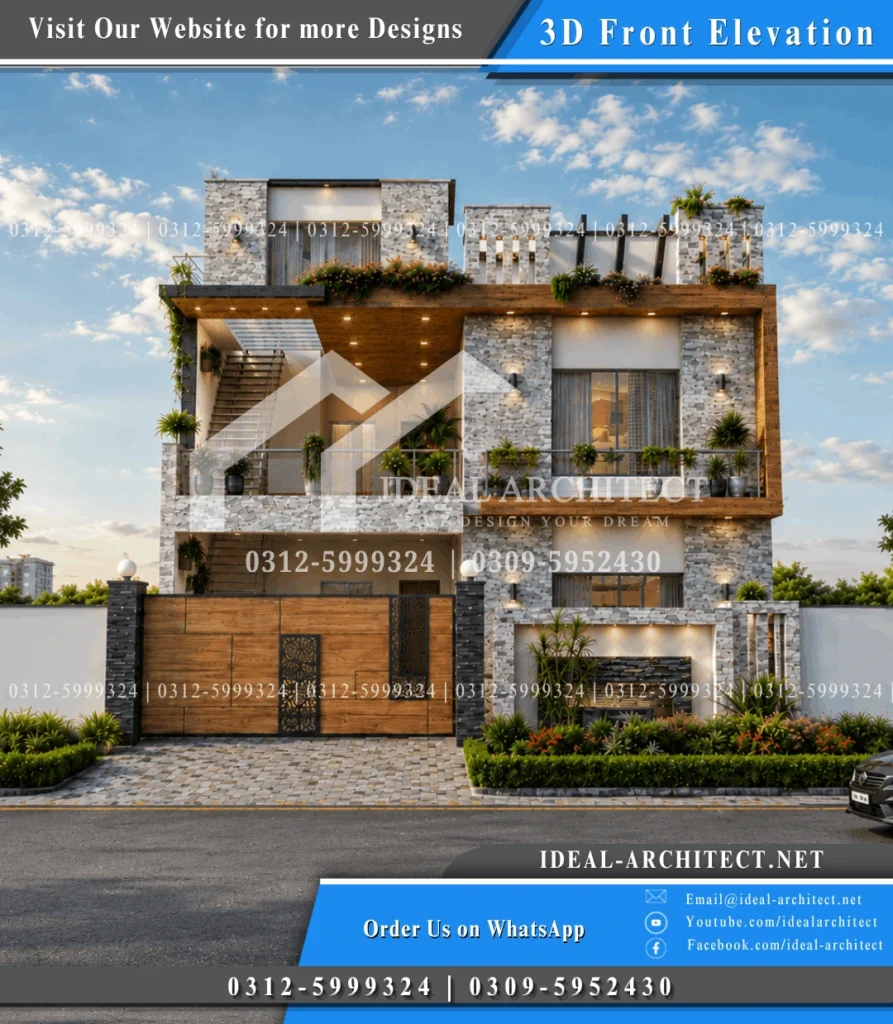 5 marla house designs modern house design