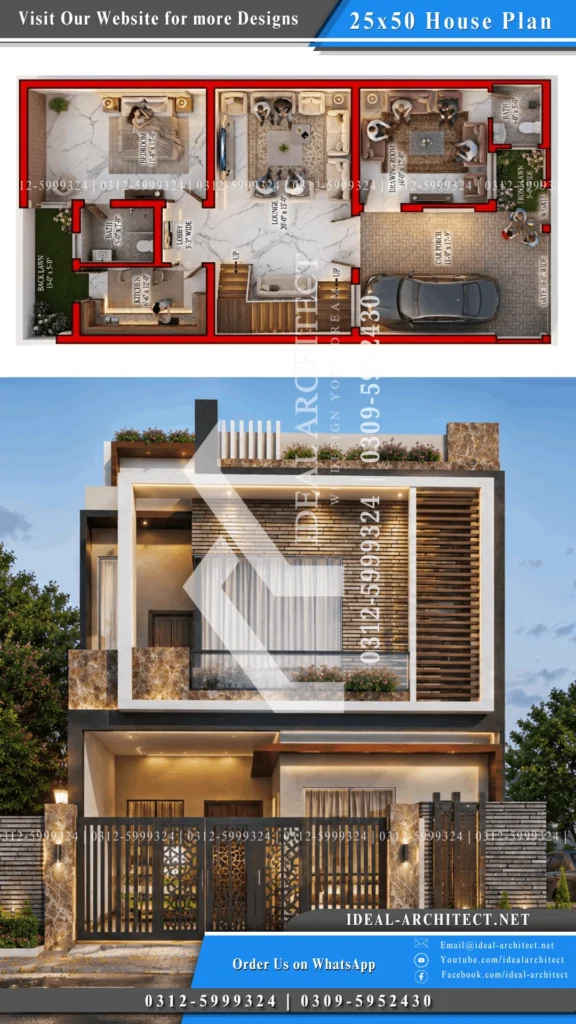 5 marla house plan pakistan