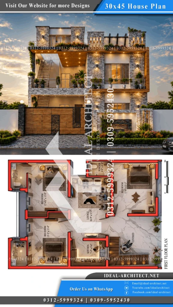 5 marla naksha naqsha house