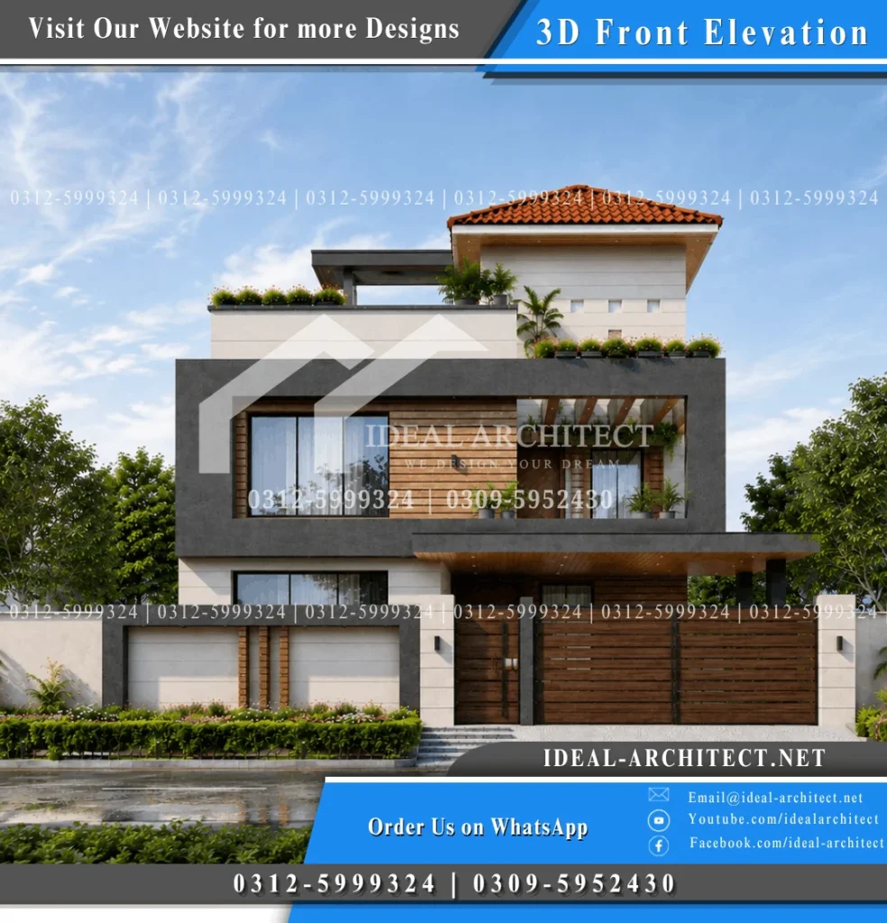 10 marla front elevation house design pictures front view modern