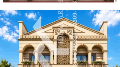 10 marla ghar ka naksha Pakistan front view design