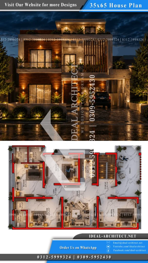 10 marla house map 4 bedroom layout pakistan